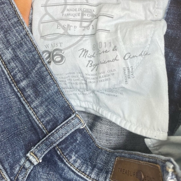 TREASURE & BOND | Mid-Rise Boyfriend Ankle | 26 - Picture 5 of 6